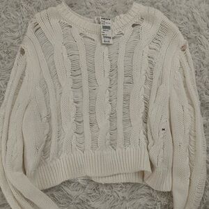 Tilly’s Cozy Cream Knit Sweater